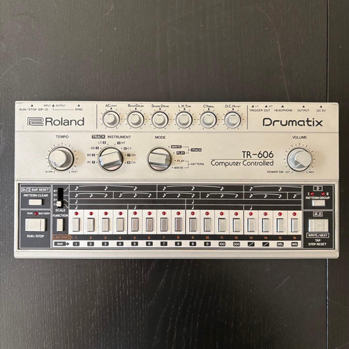 Roland 606 analog vintage - tr-606,