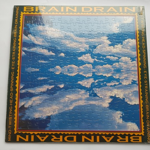 Brain drain jigsaw puzzle - brain,