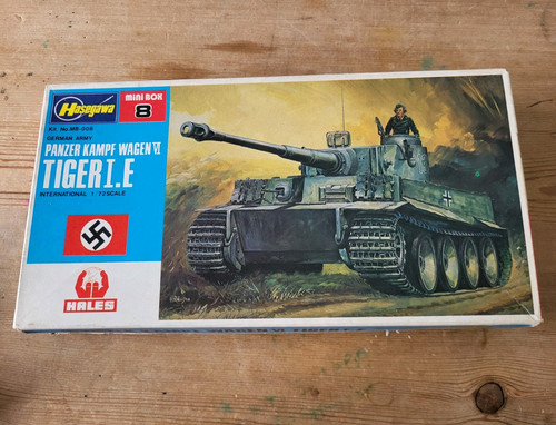 Hasegawa tiger tank 72 - hasegawa, 1:72