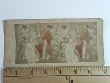 Antique c1860 Hand-Colored