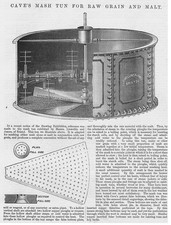 CAVE'S Mash Tun for Raw Grain