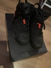 Nike Air Jordan 6 Retro Black Infrared 2019 UK Size 10
