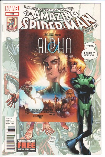 Amazing spider man 693 - spider-man, alpha