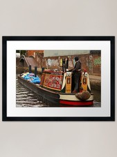 Historic working narrowboat