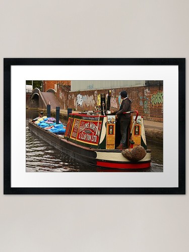 Historic working narrowboat