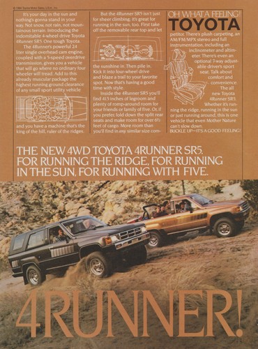 1984 toyota 4runner sr5 - 1984,
