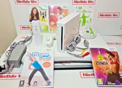 Nintendo wii console - console, fitness