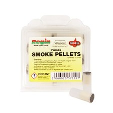 White Smoke Pellets Regin Fumax Pack of 10 Wood Burning Stove Smoke Seal Test
