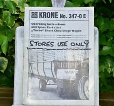 KRONE TURBO SHORTCHOP SILAGE