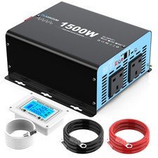1500W 3000W Pure Sine Wave Power Inverter Converter 12V to 240V Car LCD Remote