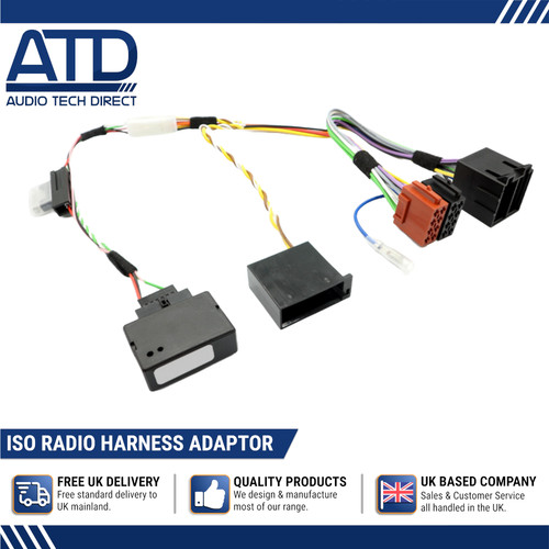Iso adaptor for mercedes - for, clk