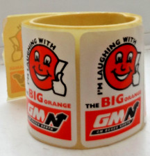 GM Buses North Roll of Stickers for "The Big Orange"