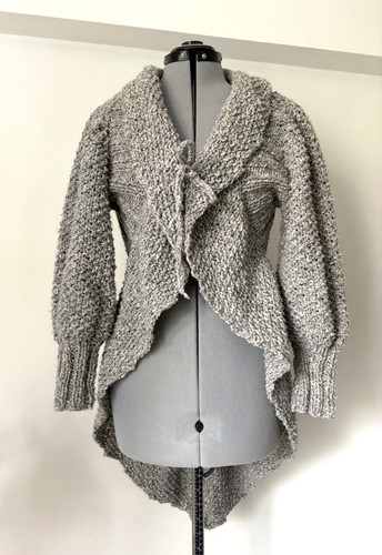 Hand knitted sweater - knitted, cardigan
