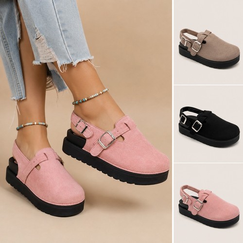 Girls faux suede platform - girls,