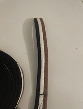 New 8m Long Lunge Line Black, White And Brown Soft Nylon