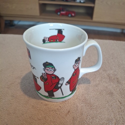 Vintage chelsea pensioner mug - vintage,