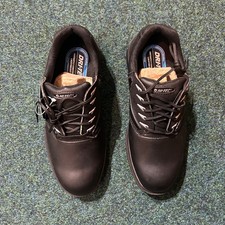 Hi-Tec Dri-Tec Lite Golf Shoes Men's Leather Footwear Black UK 7 - Ex Display