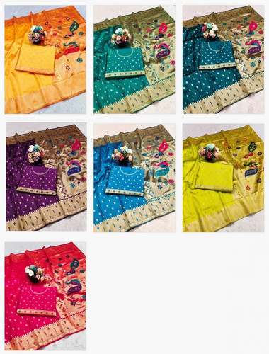 Paithani silk saree - saree, with