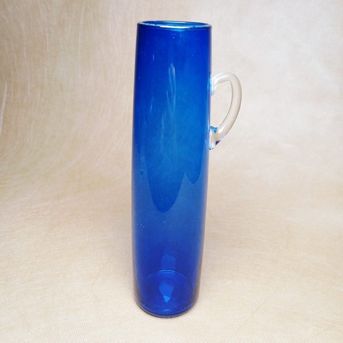 Mid century cobalt blue - cobalt, vase