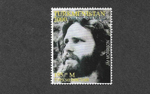 Jim morrison the doors stamp - morrison,