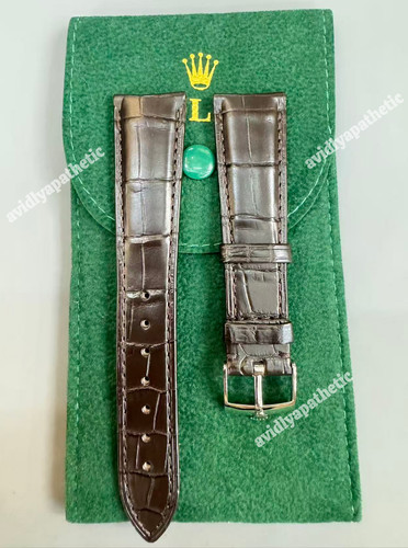 Rolex crocodile brown - crocodile,