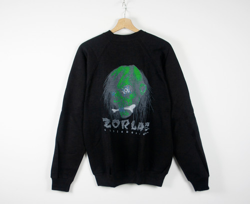 Zorlac pushead skull crewneck - skull,