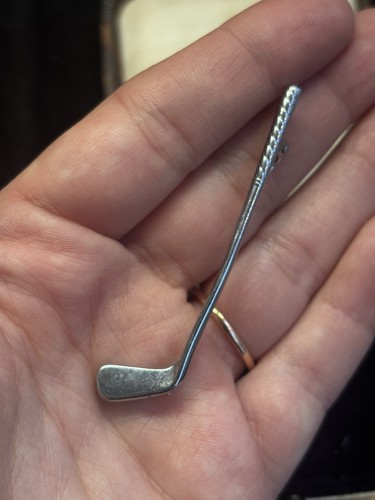 Vintage silver tone golf - vintage,
