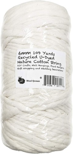 New 6mm macrame cotton - new,