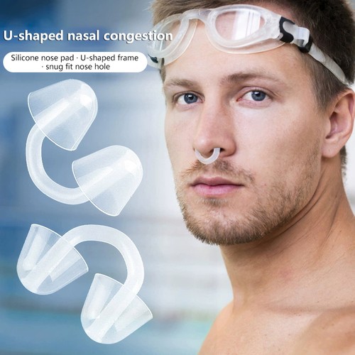 Soft silicone swimming nose - soft,