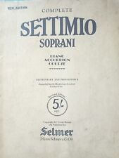 COMPLETE SETTIMIO SOPRANI