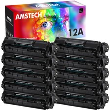 10x Black Toner fits for HP