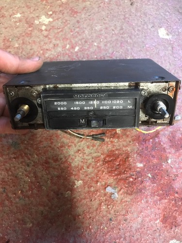Classic motorola car radio - car, vw