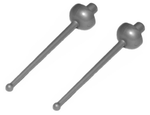 Lego flat silver sword foil - silver,