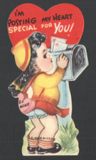 Vintage Valentines Day Card