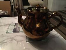 Vintage Gubsons Copper Lustre Tea Pot