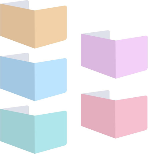 Colors desk dividers - desk,