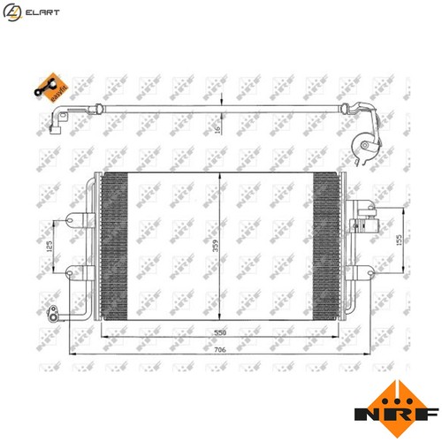 Condenser air conditioning - air,