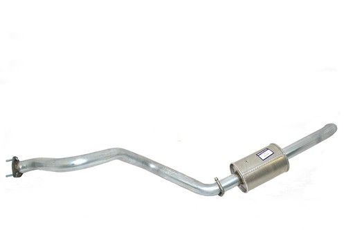 Rear exhaust silencer - rear, section