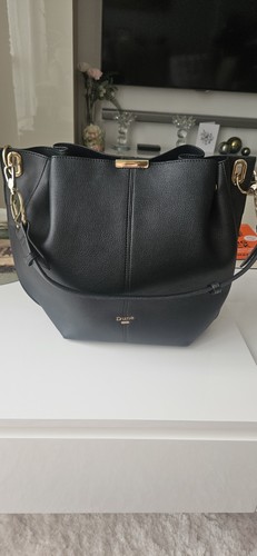 Dune london black textured - london,