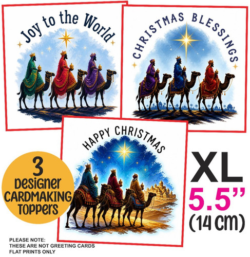 Card toppers for - xl,