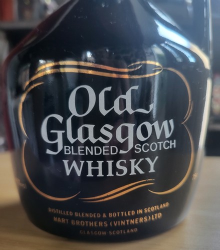 Empty old glasgow blended - empty,