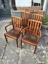 A Set Of Six Mid Century Style