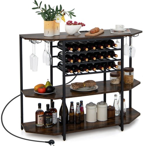 Wine bar cabinet tier - cabinet,