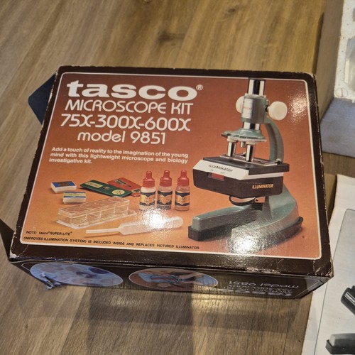 Vintage tasco kids microscope - tasco,