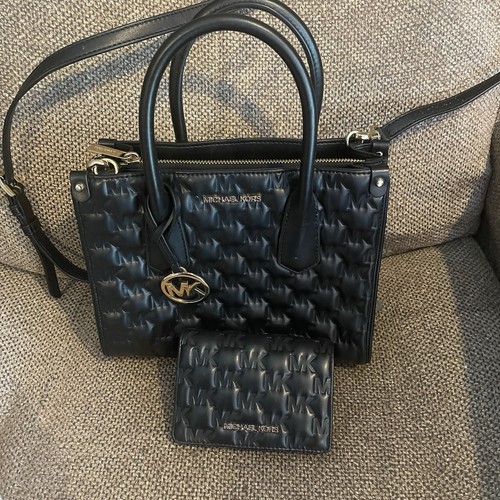 Michael kors black embossed - michael,