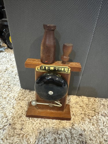 Vintage bar bell vat ring - bell,