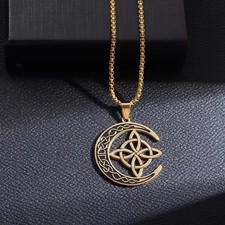 Celtic Moon & Witch's Knot