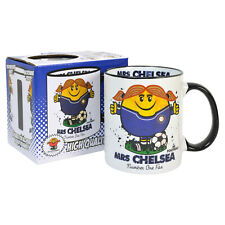 Mrs CHELSEA FOOTBALL MUG - great gift for the BLUES fan Woman ( unofficial )