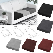 Replacement Corn Fleece Sofa Cushion Couch Slip Covers Fabric Stretchy Protector