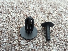 FIT FOR NISSAN FIR TREE PUSH RIVET CLIPS BUMPER TRIM BODY PANEL RETAINER 10X